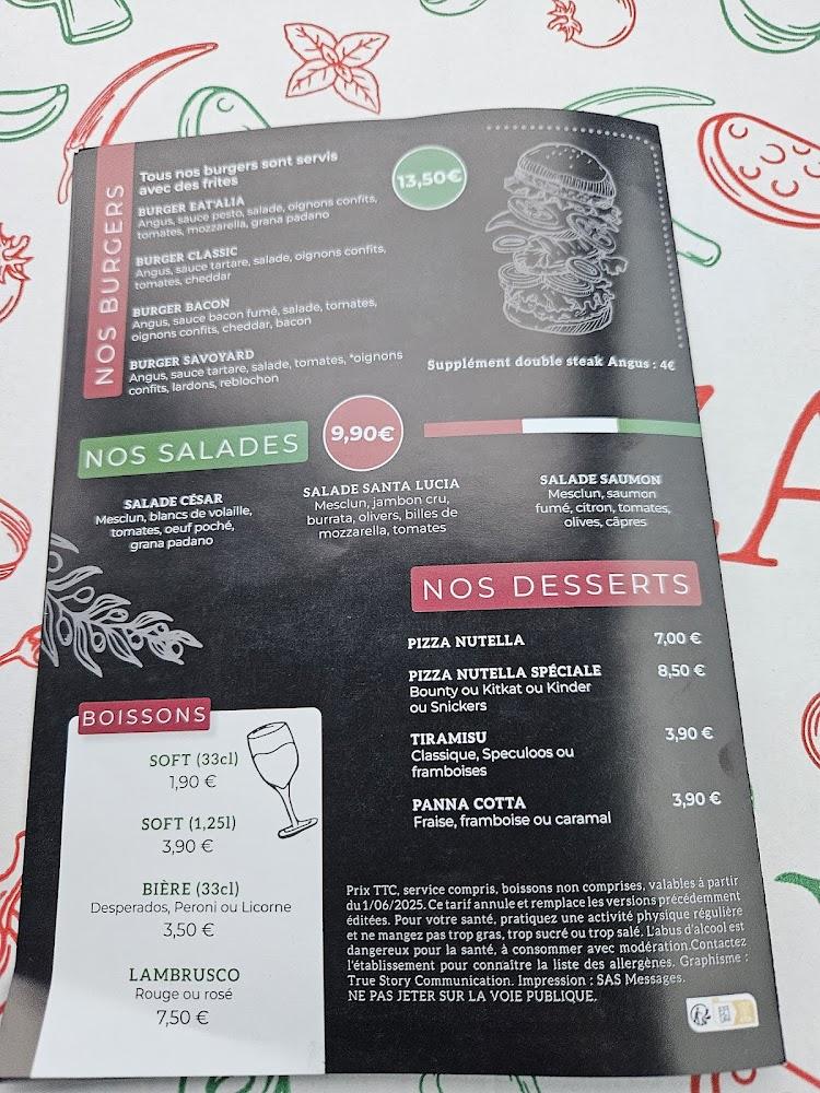 Eat’alia - Menu Image 1